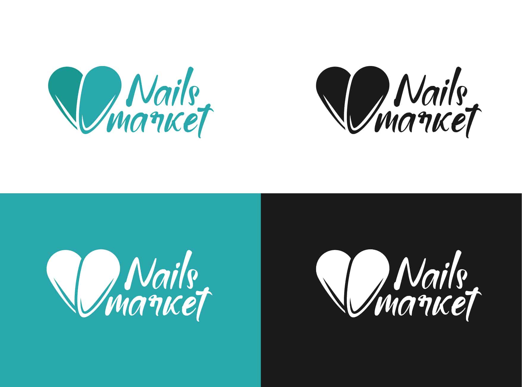 Разработка Логотипа Для Ногтевого Сервиса