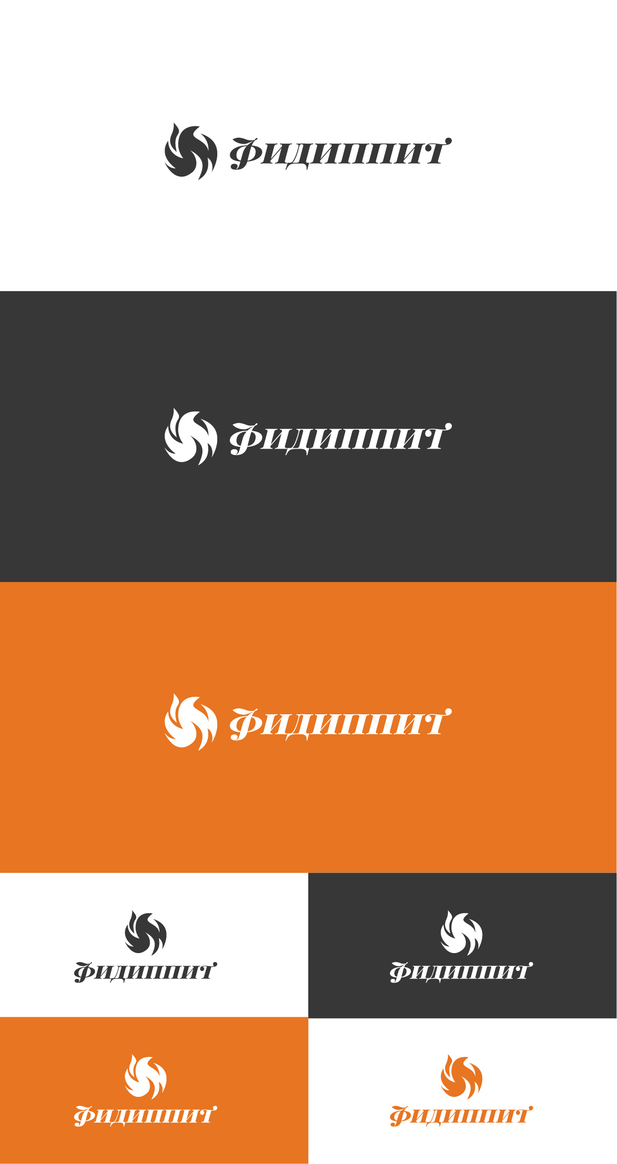 Вариант Логотипа С Огнем